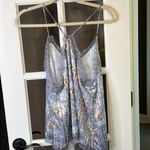 Miss Me Floral Metallic Lace Trim Tank Top Cami Size Medium NWT Photo 4