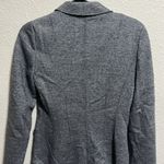 Banana Republic  Heather Gray Blazer Size 2 - Viscose Wool‎ Blend Photo 6