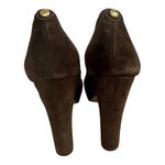Michael Kors  Lesly Brown Suede Platform Peep Toe High Heel Pumps Women’s 8.5M Photo 4