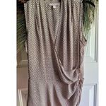 Chelsea28 Sleeveless Asymmetrical Side Cinched Womens Top/Blouse by Size Medium Photo 0