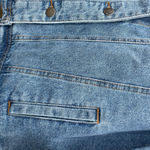 NFL NWT Las Vegas Raiders (Oakland)  denim jacket Wear by Erin Andrews Photo 7