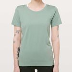 Lululemon Swiftly Tech Short Sleeve (Breeze) *Relaxed Fit Palm Court | Size 4 Photo 0