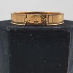 Fossil  Gold Tone Turn Lock Steel Bangle 2.5" Bracelet JF00102710 Accessories Photo 0