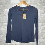 Patagonia Women's Mainstay Henley Long Sleeve Shirt NWT Size S (Smolder Blue) Photo 0