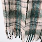 Mango Chunky Wool Plaid Scarf Photo 2