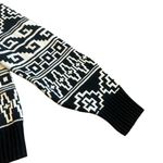 Beach Riot Monterey Jacquard Quarter Zip Sweater Sweatshirt Tribal Print Small Photo 2
