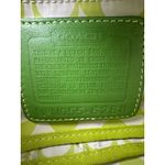 Coach 6268 Hampton Mini Canvas Green Tote Handbag Purse Satchel Photo 6