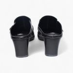 Brighton Y2K Vintage Studded Leather Mules Western Heels Photo 6