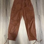 Forever 21 Women's Brown Cargo Joggers Photo 0