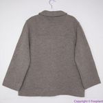Madewell NEW  100% merino wool Boiled‎ Wool Bridgman Sweater-Jacket, L Photo 6
