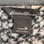 Eddie Bauer Grey Sherpa Cowl Neck Pullover Medium Photo 5