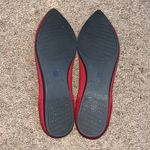 Rothy's Rothy’s The Point‎ Pointed Toe Knit Flat Red 8 Photo 6