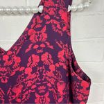 CAbi Modern Cameo Magenta Face Figure Patterned Tank Top Size M Photo 4