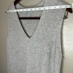 Pure Collection 100% Cashmere Gray Sleeveless Knit Top Size M Size M Photo 11