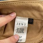 7 For All Mankind Tan Faux Suede Skinny Leggings Pants Womens 2 Fall Casual Photo 7