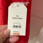 Faded Glory ❤️❤️❤️free w/purchase❤️❤️❤️Sleeveless Red Button-Up Top Photo 5