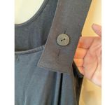 Barefoot Dreams  Malibu Collection Luxe Onepiece Wide Leg Jumpsuit Black Womens M Photo 7