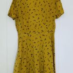 Urban Outfitters Mustard Yellow V-Neck Dress L Photo 2