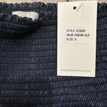 Shimmering Navy Blue Skirt Photo 1