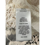 EXPRESS  Ivory Baroque Tiered Lace Boho Festival Fairy Cottage Tank Top Sz S Photo 6