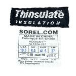 Sorel  Hoonah Women Tan Leather Knee Boots 10.5 Thinsulate NL1524-257 Warm Lining Photo 9