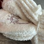 Barefoot Dreams  CozyChic Bridal Sock Set Ivory/Pink Cozy Bride Socks Photo 5