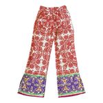 ZARA NWT Printed Pajama Style Pants Size Small Photo 2