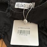 Hello Molly NWT  finally home dress black XS - AU 6 mini floral appliqué Photo 2