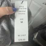 For Cynthia  NWT 100% boiled wool button front hooded vest gray size m lagenlook Photo 3