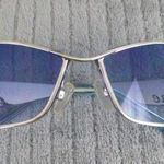 New Divine Eyewear Flirt Chrome/Blue Gradient Sunglasses Women's NWT Silver Photo 6