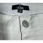 LuLaRoe  White Denim Distressed Skinny Jeans Womens Size 38 Simply Comfortable Photo 4