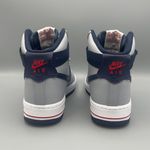 Nike Air Force 1 Hi QS Shoes "Patriots" Wolf Gray Navy / Size 7 Photo 7