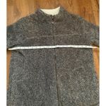 Hem & Thread  grey faux fur fuzzy jacket Photo 2