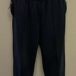 Old Navy Active Women’s Black Dynamic Fleece High-Rise Pockets Joggers- Medium Photo 0
