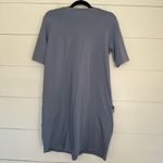 Eileen Fisher Women’s Small Blue Cotton Blend Dress Photo 3