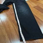 NWT MOTHER Women's The Spinner Zip Sneak Wide Leg Jeans In Magic Black Size 28 Photo 10