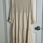 Women's Casual Long Sleeve Smocked Dress size X Photo 8