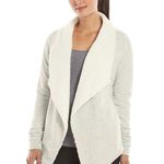 Gaiam  Compass Sherpa Open-Front Wrap Yoga Cardigan Size XS Photo 0