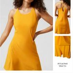Athleta  Womens Orange Infinity Dress Size L NWT Golf Tennis Pickleball Photo 2