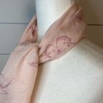 Sheer Pink Butterfly Scarf/Wrap Photo 4