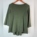 margaret o'leary  M Italian Wool Knit Cardigan in Olive Photo 2