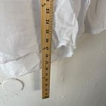 Bella Amore Made In Italy Women's One Size Sheer Cotton Light Weight Tunic Top White Photo 8