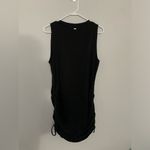 PINK - Victoria's Secret  Dress Tank Top Dress Cinched Soft Comfy Black Size L XL Photo 3