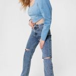 Nasty Gal Ripped Mom Jeans Photo 0