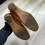 Pikolinos Leather Sandal romana open back floral laser cut womens Brown size 11 Photo 4