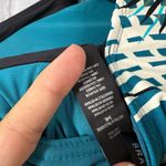 Coco reef  V-Neck Tankini Swim Top Bra Size 34E Endless Summer Palm Turquoise New Photo 6