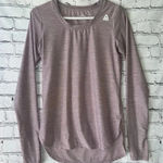 Reebok ‎ Women’s Long Sleeve Top Light Purple High Low Active Shirt Size XS Photo 0
