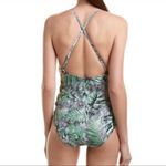 Sam Edelman Green Hummingbird One Piece Swimsuit Photo 1