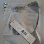 Downeast Gray Linen Cotton Blend Colorblock ModCloth Shift Dress by DE Collection Summer Photo 6