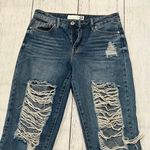 G by Guess  blue distressed straight jeans Photo 1